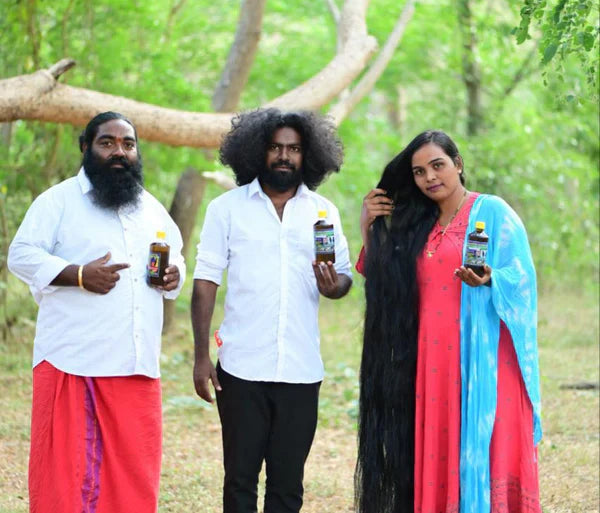 ADIVASI HAKKI PIKKI NEELAMBARI HERBAL HAIR OIL