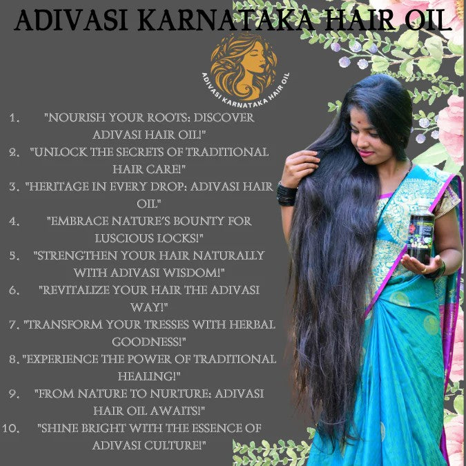 ADIVASI HAKKI PIKKI NEELAMBARI HERBAL HAIR OIL